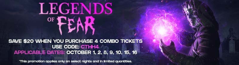 Legends of Fear Tickets