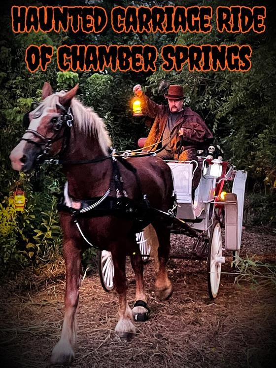 haunted carriage ride siloam springs